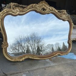 Very Gorgeous Antique wood Mirror 