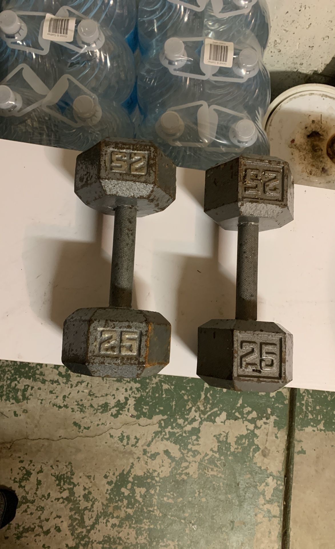 25 pound dumbbells