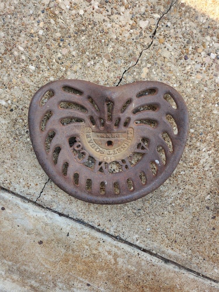 Antique Tractor Seat