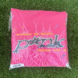 Punk Pink Sp5der Hoodie