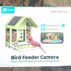 Birdfy Smart Bird Feeder. Metal Construction