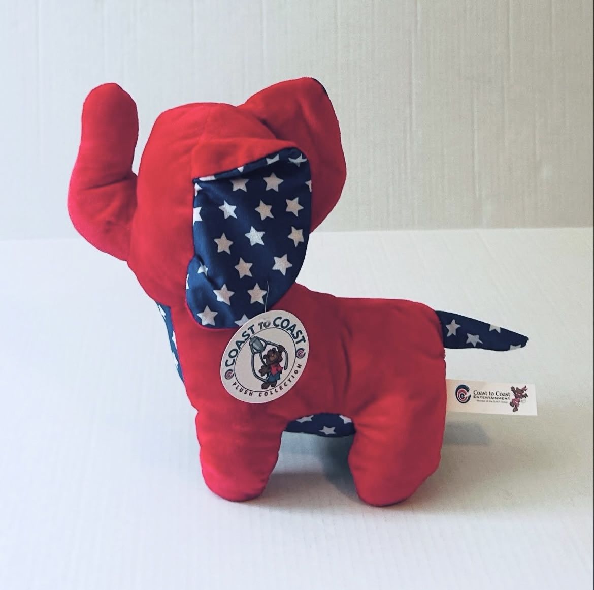 Coast To Coast Patriotic Elephant Plush