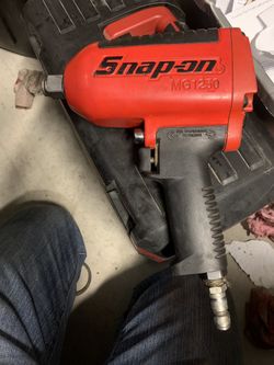 Snap on 3/4 impact.