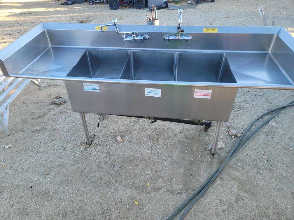 commercial sink