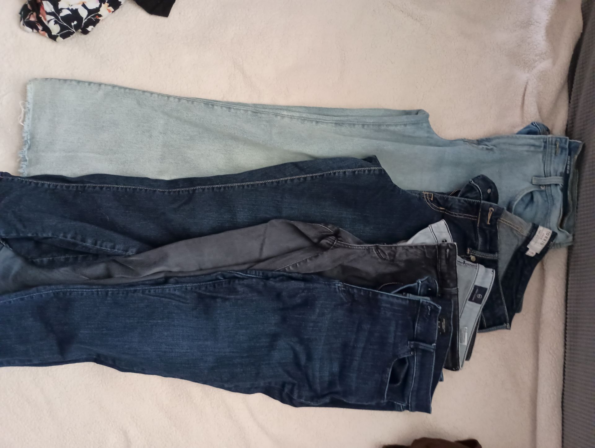 Assortment of size 12 jeans