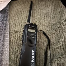 The Cobra HH 38 WX ST Portable CB Radio
