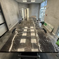 16’ Custom Marble Conference Table