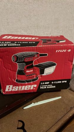 BAUER 2.8 Amp, 5 in. Random Orbit Palm Sander
