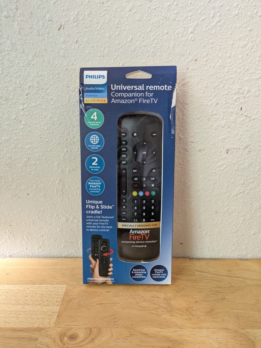 PHILIPS. UNIVERSAL REMOTE Companion for Amazon FIRE TV