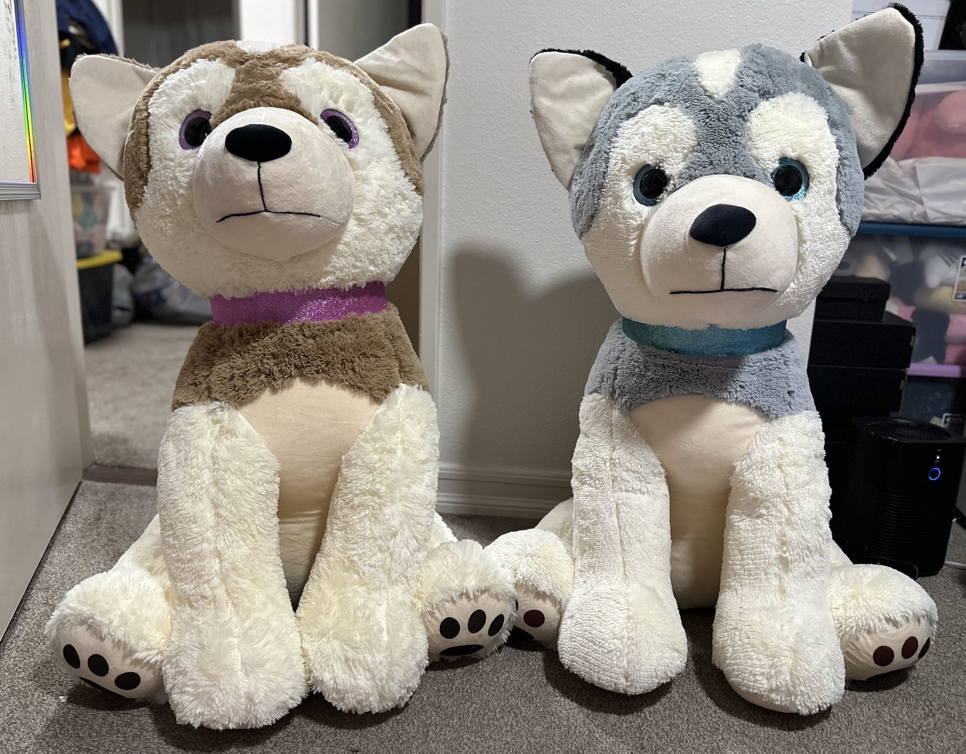 36” Husky Plush Stuffed Animals