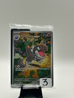 🦖 Tyrunt Illustration Rare – Factory Sealed Promo 🦖