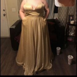 Glittery Prom Dress(worn Once)