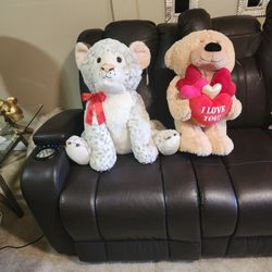 New Two Lg.stuff animals, Nice xmas gift. have More for you to look At. 