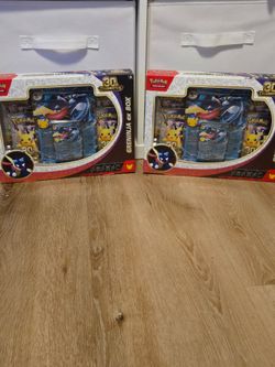 Pokemon 30th Anniversary Celebration Greninja EX Box