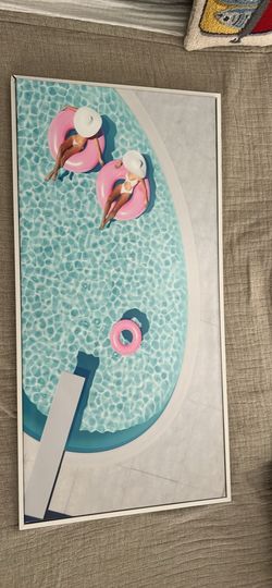 Pool-Themed Artwork