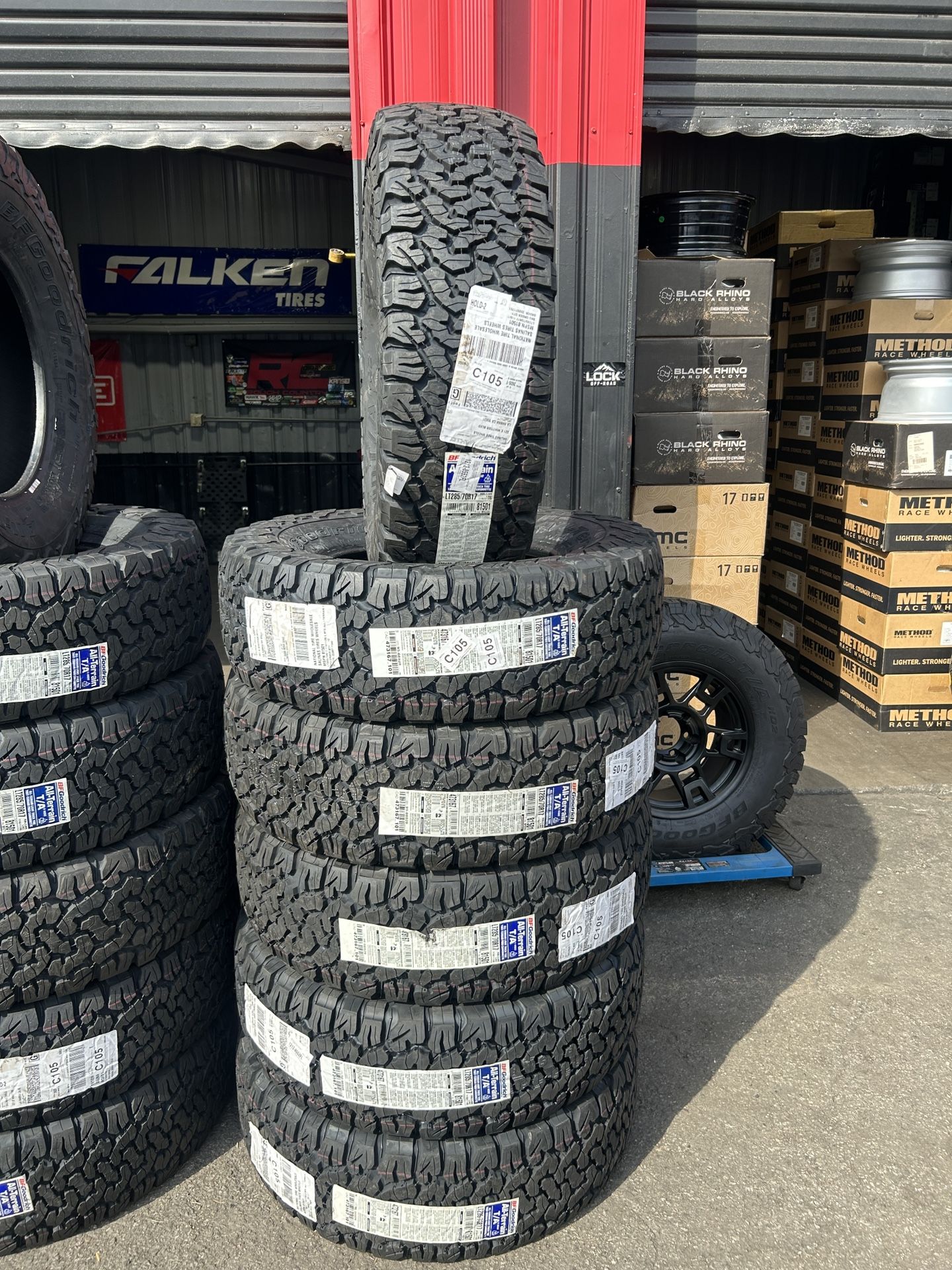 LT285/70/17 BF-Goodrich Tires Available Perfect for All Terrain Vehicles!! $1,100 special while supplies lasts!! 