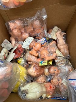 Lot of Vintage toys and toy parts..