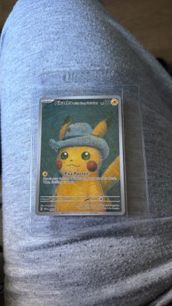 Pikachu with grey felt hat