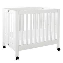 Babyletto Origami Mini Crib in White