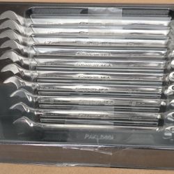 Snap-on Metric Ratcheting Wrench Set New