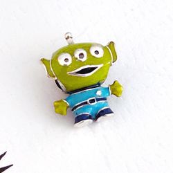 Sterling Silver Pandora Style Disney Pixar Toy Story Alien Charm