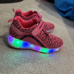 Light Up Heely Shoes! Size Womens 7