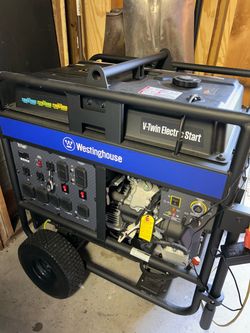 Westinghouse V-Twin Electric Start Tri Fuel Generator