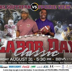 3 LABOR DAY CLASSIC TICKETS TSU VS PRAIRIE VIEW