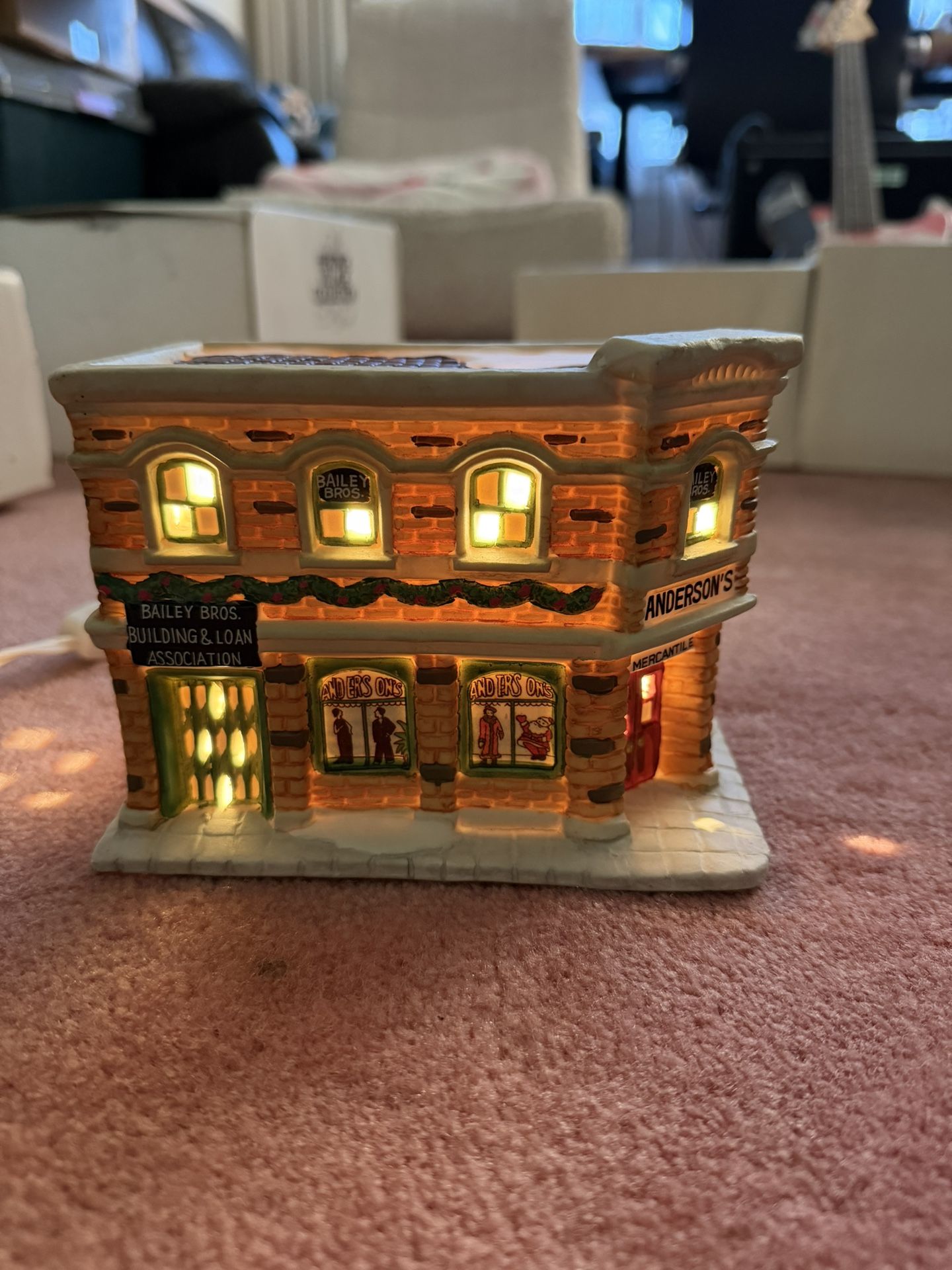 Anderson’s Mercantile Village Figurine