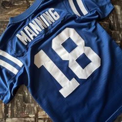 NFL COLTS JERSEY - YOUTH SIZE MEDIUM