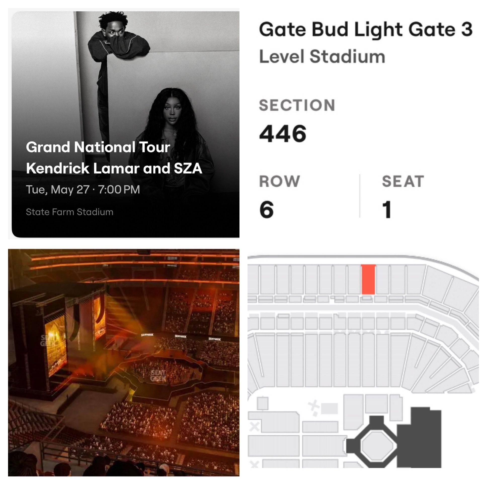 Kendrick Lamar 2 Tickets
