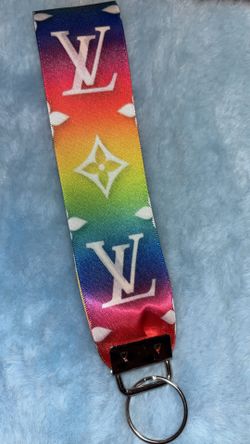 Rainbow Louis custom keychain