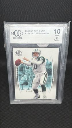 2003 SP Authentic #10 Chad Pennington BCCG 10