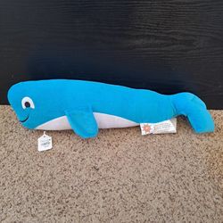 Blue Whale Pillow Stuffed Animal 