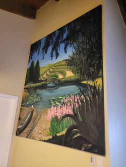 Giant Oil Painting Canvas Wall Art