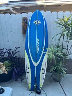 Fish 6’2 surf board