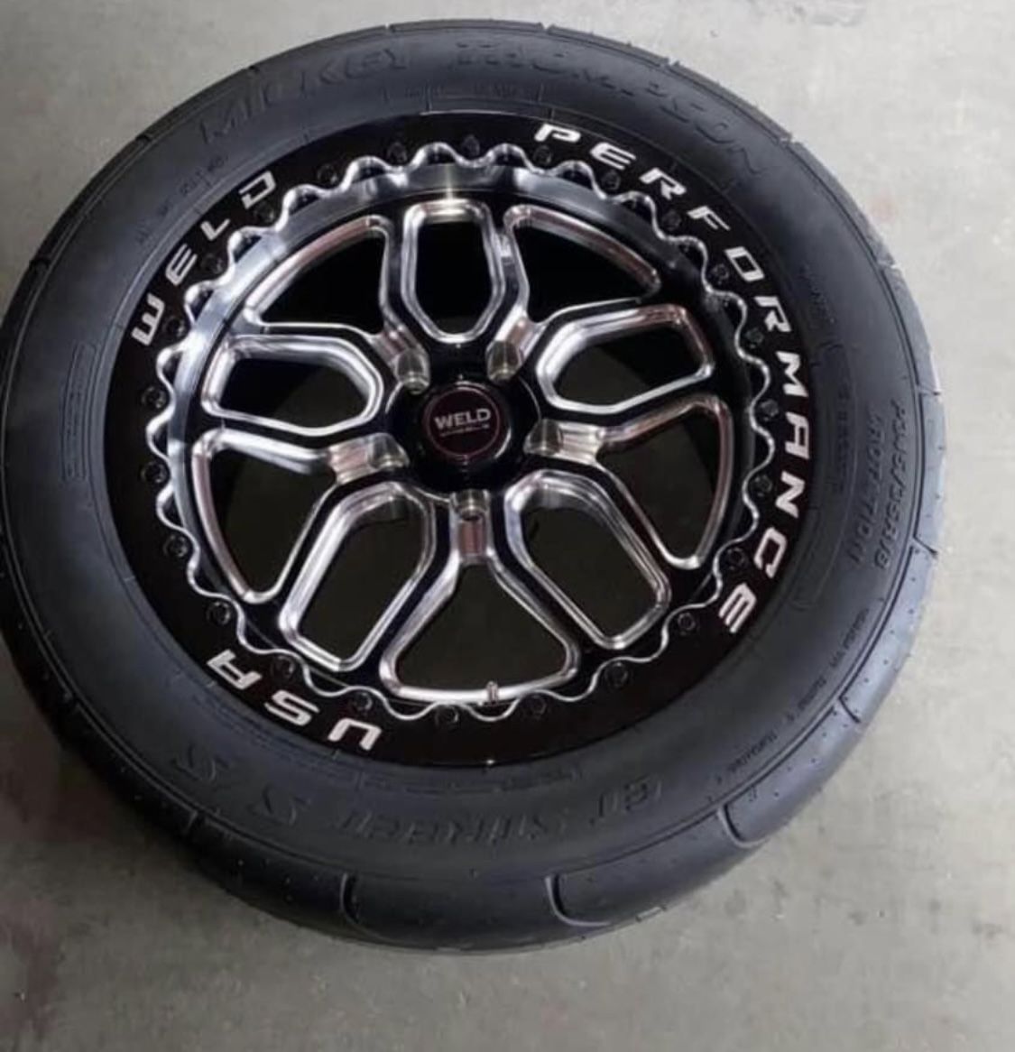 Weld wheels, mickey thompson