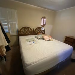 Bed $900, dresser $400