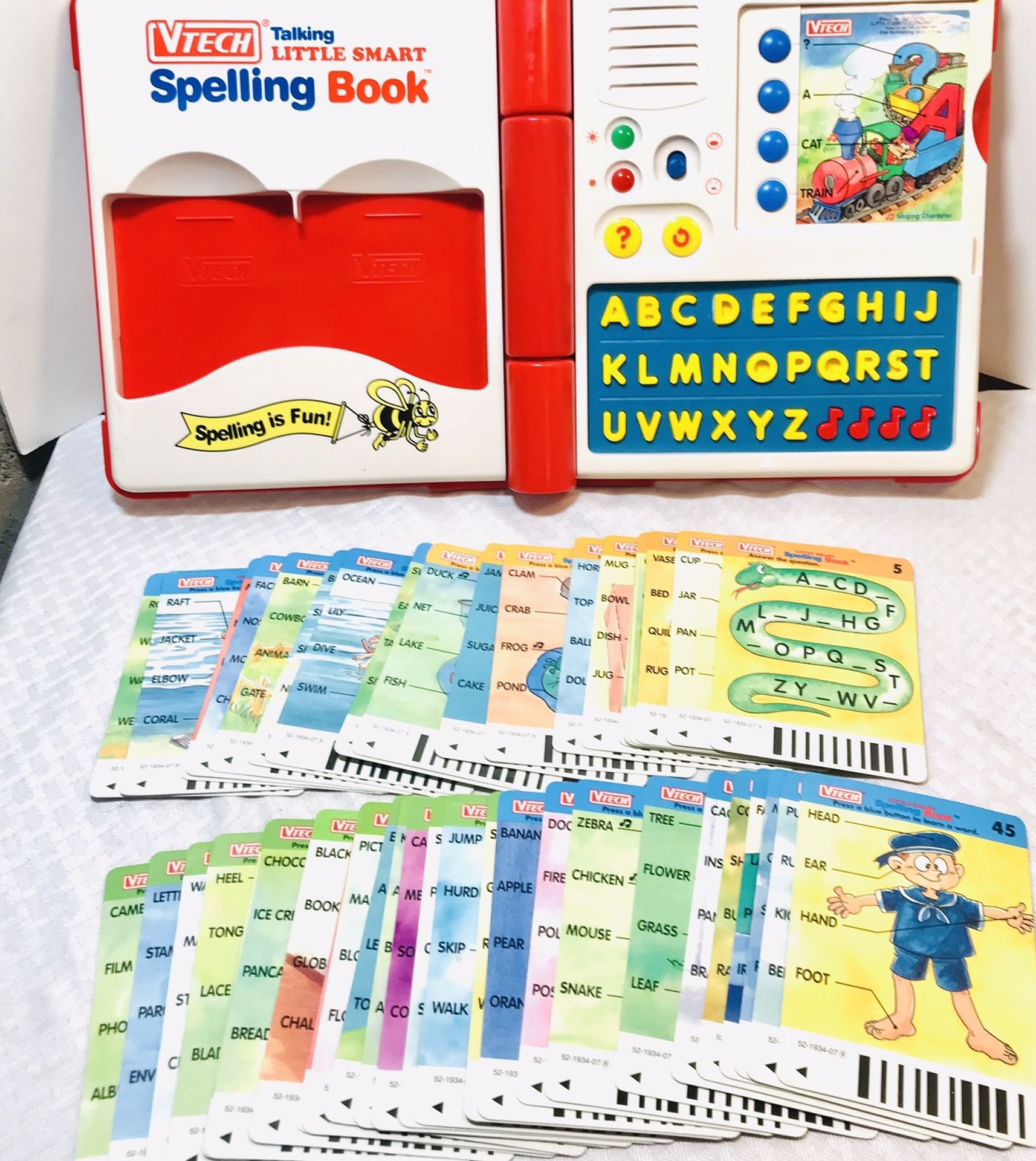 Vintage VTech Talking Little Smart Spelling Book