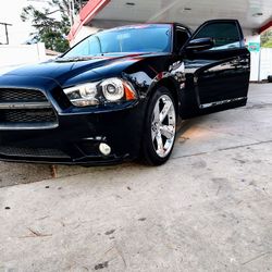 Charger All Clear/Chrome Headlight Set