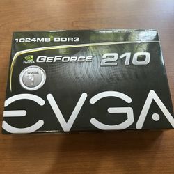 EVGA NVIDIA GeForce210 1GB DDR3 SDRAM PCI Express x16 Graphics adapter