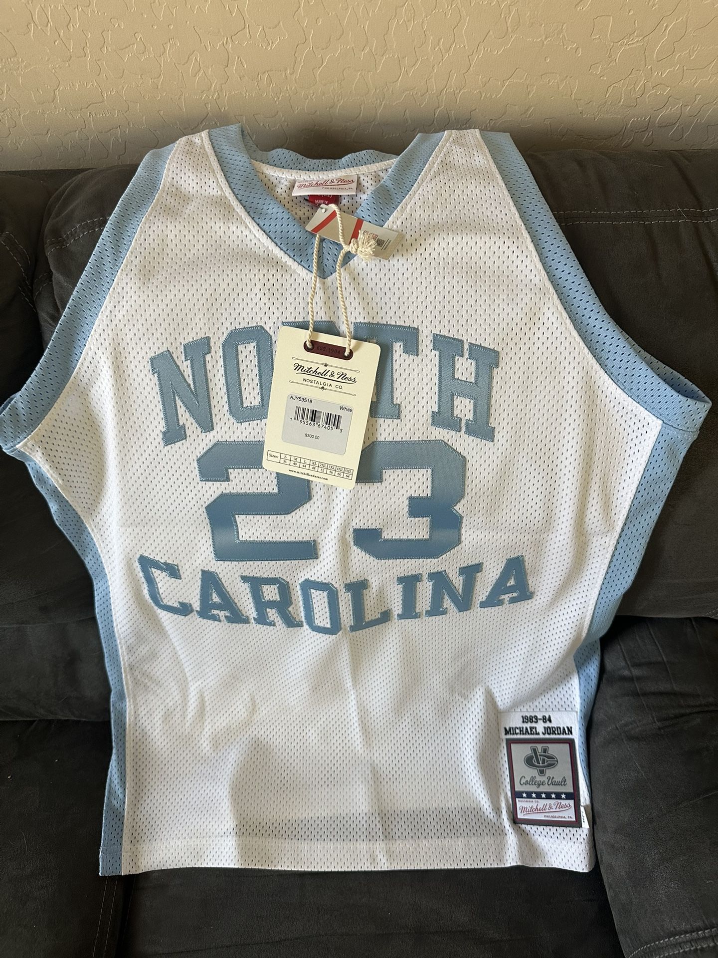 Mitchell & Ness UNC Jordan Jersey