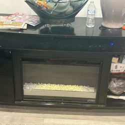 Fireplace With Speakers 