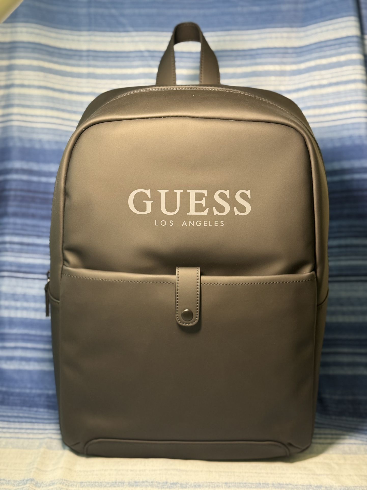  Guess Leather Black Bag pack 