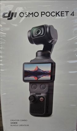 DjI Osmo Pocket 4 Creator Combo (practically new)