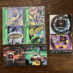 Original PlayStation Video Games Lot