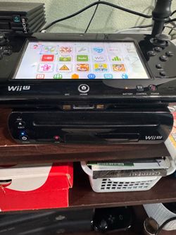 Wii U with 7 games