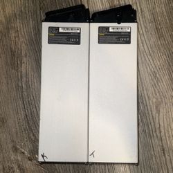 2 e-bike batteries GNS6 36v 