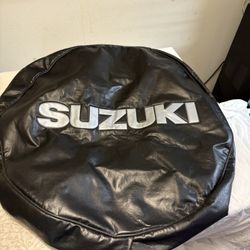 SUZUIK REAR SPARE WHEEL COVER 