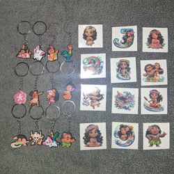 Moana Party Favors